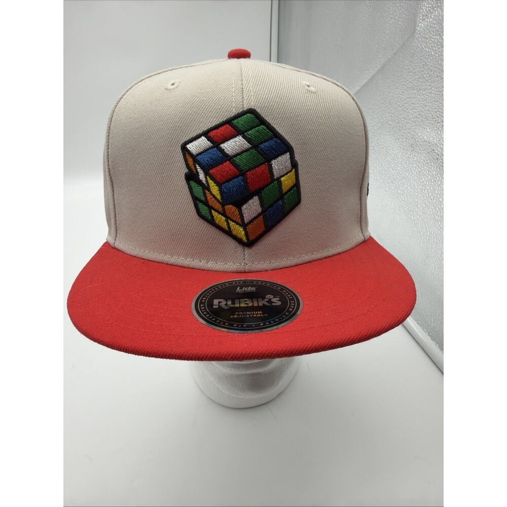 Lids Exclusive Rubik’s Premium Adjustable Hat – Brand New Multicolor Snapback